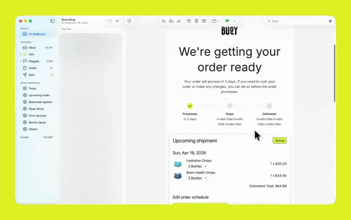 Buoy use case