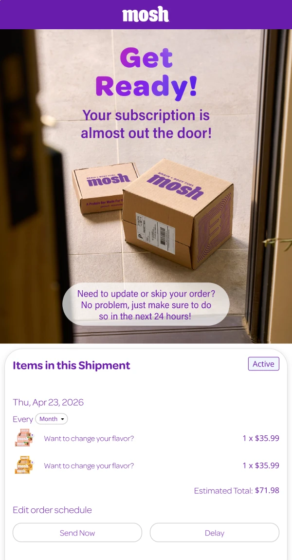 Billing reminder 1.1